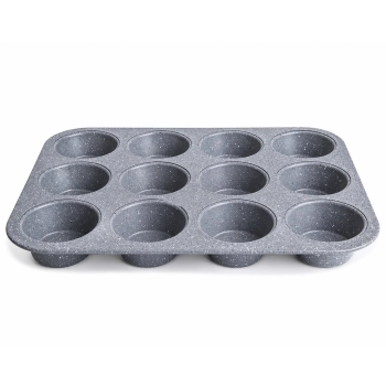 Marmurowa forma do muffinek 35x27 cm stal węglowa