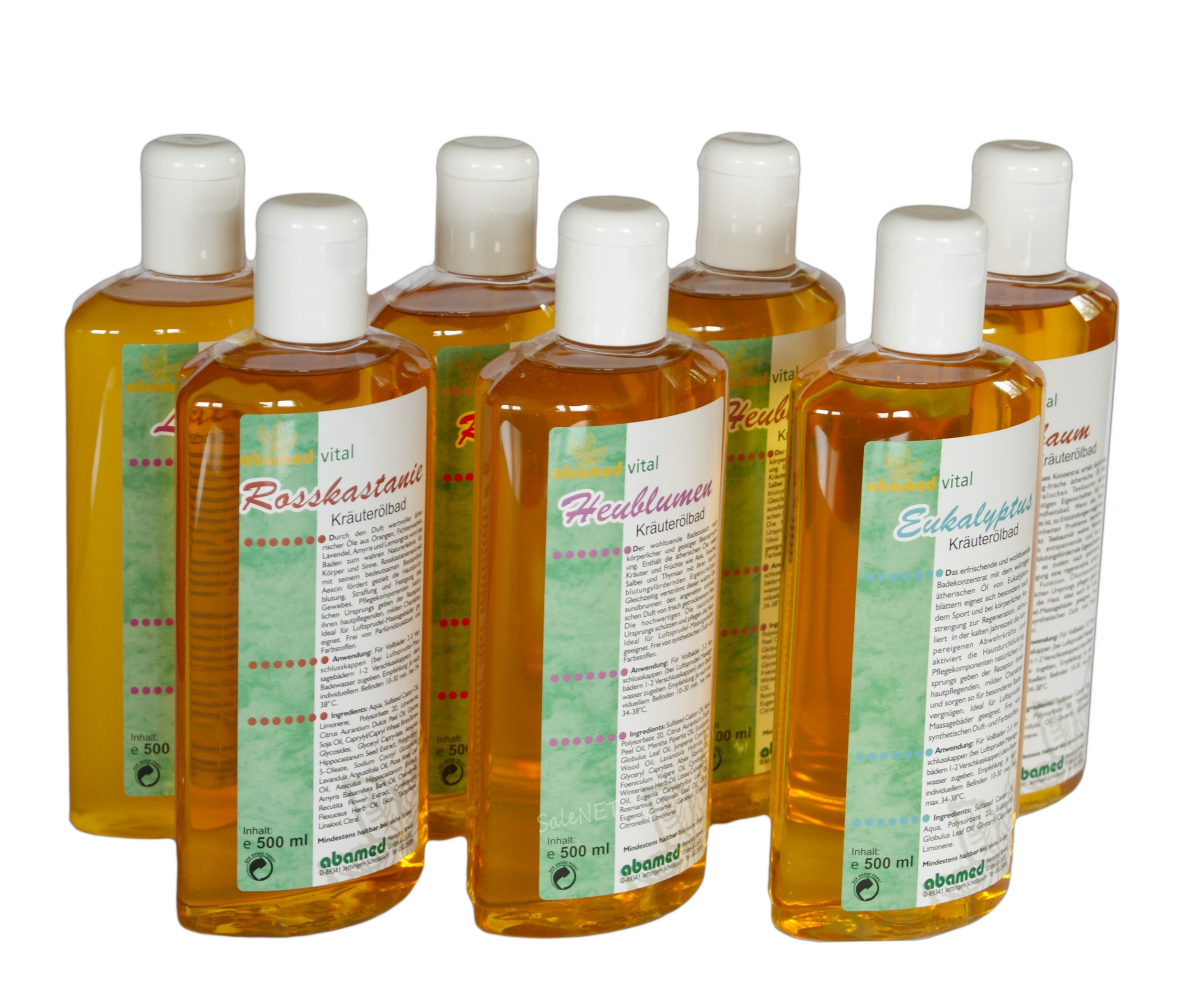 Olejki do kąpieli 500 ml do maty ozonowej Mega Whirl