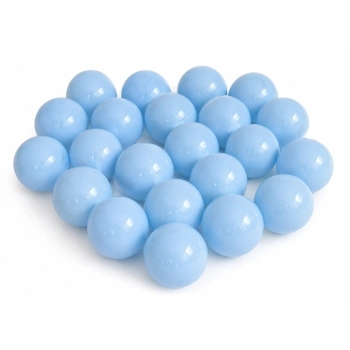 Niebieskie piłeczki baby blue 6 cm do baseniku dziecięcego