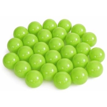 Piłeczki limonkowe 6 cm do zabawy w suchym basenie
