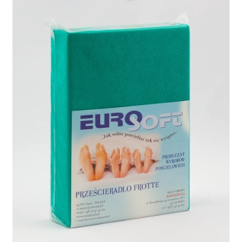 Prześcieradło na topper frotte – estetyczne opakowanie produktu
