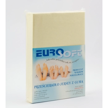Prześcieradło na topper jersey 100x190 – estetyczne opakowanie, produkt szyty na zamówienie
