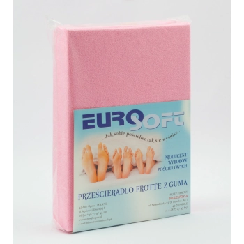 Prześcieradło frotte na topper 80x160 – estetyczne opakowanie produktu PerfekcyjnyDom