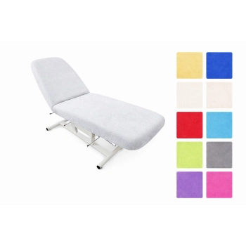 Prześcieradło frotte z gumką szyte na zamówienie na fotel kosmetyczny 65x190 cm