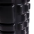 Czarny roller do masażu 33 cm z wypustkami – wałek fitness EVA