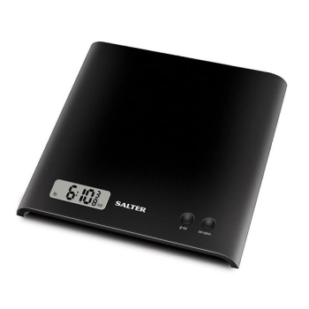 Salter 1066 BKDR czarna waga kuchenna powystawowa 3 kg z wyświetlaczem LCD