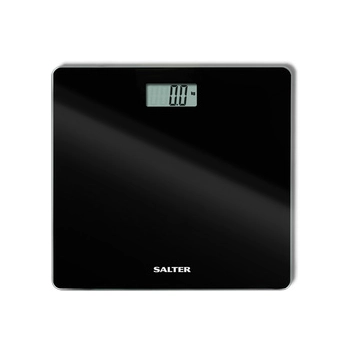 Czarna elektroniczna waga łazienkowa Salter 150 kg ze szkła