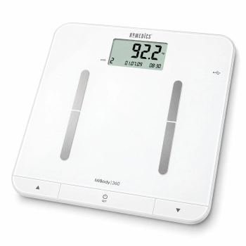 Powystawowa waga łazienkowa HoMedics MiBody 360 z analizatorem składu ciała – zdjęcie produktu na białym tle