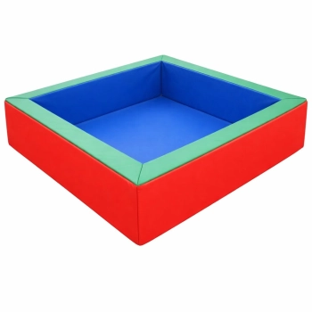 Suchy basen 250x250x60 cm – aranżacja do sali zabaw z piłeczkami opcjonalnymi