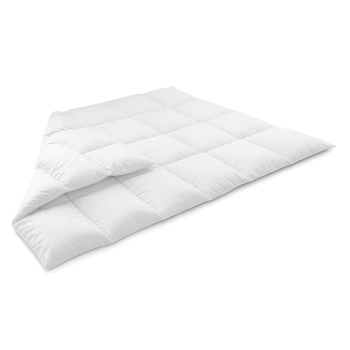 Biała kołderka dziecięca 100x135 cm z puchu gęsiego A 550 g