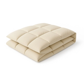 Kołderka dziecięca całoroczna 100x135 cm puch gęsi A 550 g ecru