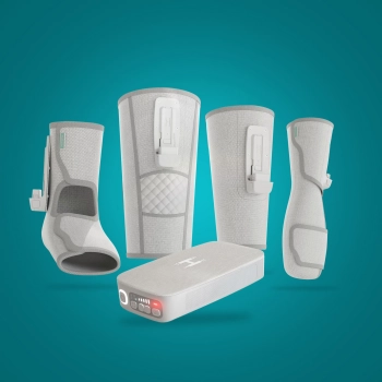 Zestaw HoMedics Modulair SR-CMXC10HBND – opaska do masażu łydek i sterownik w komplecie