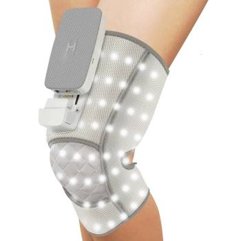 HoMedics Modulair SR-CMXK10HBND – montaż sterownika na opasce do masażu kolana