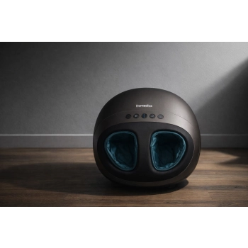 HoMedics AIR PRO FMS-350H-GY masażer do stóp – widok z przodu we wnętrzu