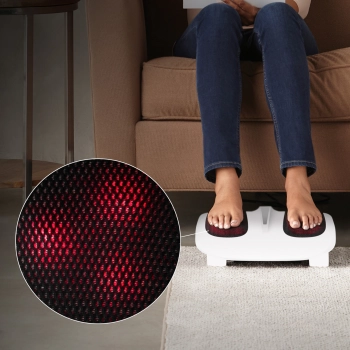 Masaż Shiatsu z podgrzewaniem – HoMedics FM-TS9 w użyciu, przyjemne ciepło