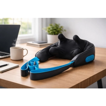 Bezprzewodowy masażer Shiatsu na kark HoMedics NMS-275H – masaż gdzie chcesz