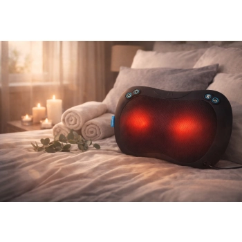 Poduszka do masażu Shiatsu HoMedics SP-45H – funkcja podgrzewania i 4 głowice