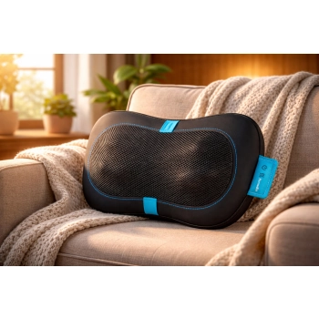 HoMedics SP-50H – bezprzewodowa poduszka masująca do relaksu na fotelu