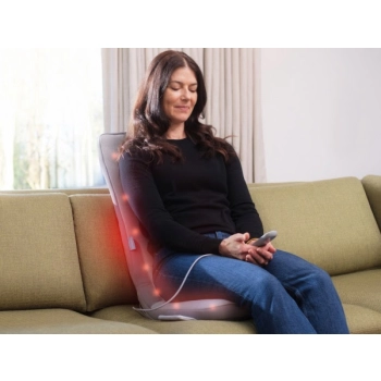 HoMedics FLEX MCS-512H – mata Shiatsu w użyciu, masaż pleców