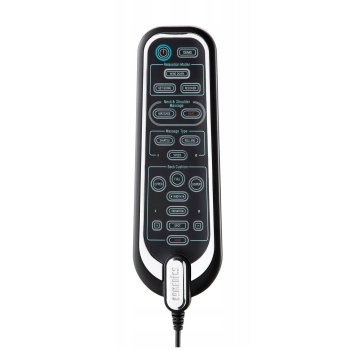 Profesjonalna mata do masażu Shiatsu HoMedics MCS-950HJ – tor masażu pleców i pilot w zestawie.