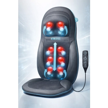 Mata masująca Shiatsu HoMedics SGM-1600H GEL 2w1 – żelowe rolki i wydłużony tor masażu