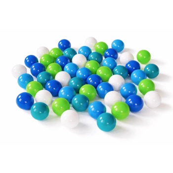 Plastikowe piłeczki do suchego basenu 7 cm – zestaw 100 sztuk w 5 kolorach