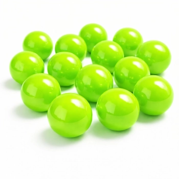Limonkowe piłeczki do suchego basenu 6 cm – pojedynczy kolor