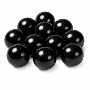 Czarne piłeczki do suchego basenu 8 cm