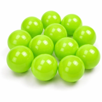 Limonkowe piłeczki do suchego basenu 8 cm