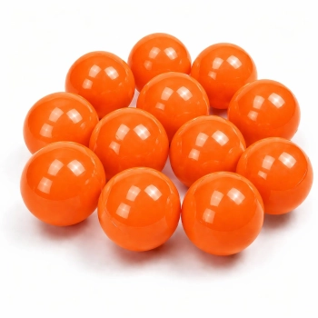 Pomarańczowe piłeczki do suchego basenu 8 cm