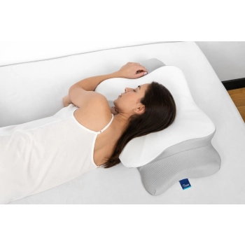 Poduszka ortopedyczna CPAP SLEEP BUDDY z wycięciem na maskę