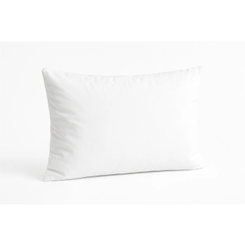 Biała poduszka puchowa 50x60 cm – sprężysta poduszka z puchem A 0,55 kg