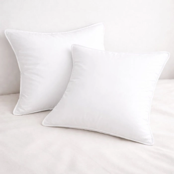 Poduszka antyalergiczna E-10 50x50 cm biała, wsad 0,4 kg, zamek do regulacji – poduszka do salonu