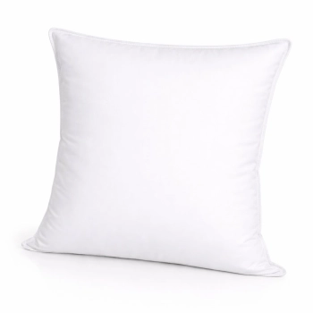 Poduszka puchowa 80x80 cm puch B 1,6 kg – kolor biały, gładkie poszycie