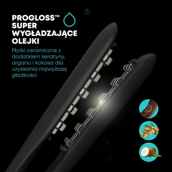 reVamp VL-2000 Progloss – płytki ceramiczne z keratyną oraz olejkiem arganowym i kokosowym