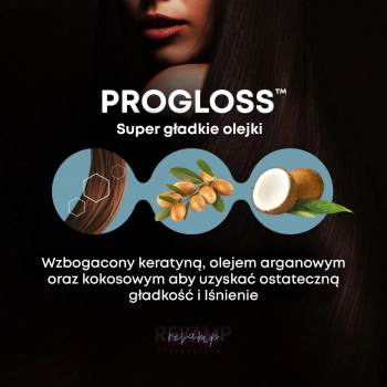 technologia Progloss w suszarce reVamp DR-3950 – keratyna i oleje pielęgnujące