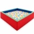 Suchy basen 165x165x50 cm z 2000 plastikowych piłeczek 7 cm